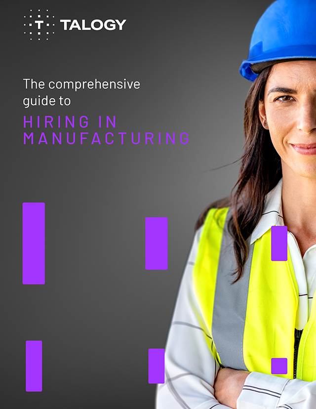 the comprehensive guide to hiring in manufacturing cta advice guide cover