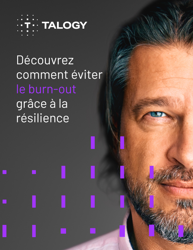 how to counter employee burnout through resilience french cta infographic cover